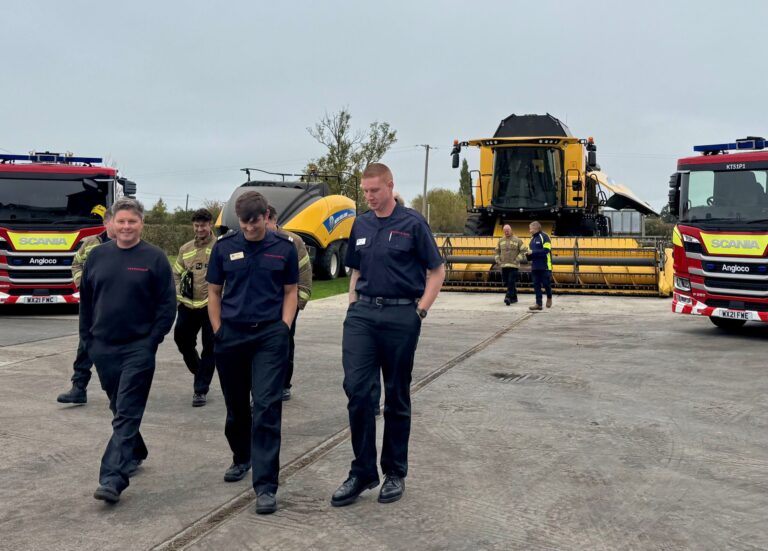 Greenway Training host Fire & Rescue Service for a free farm safety training