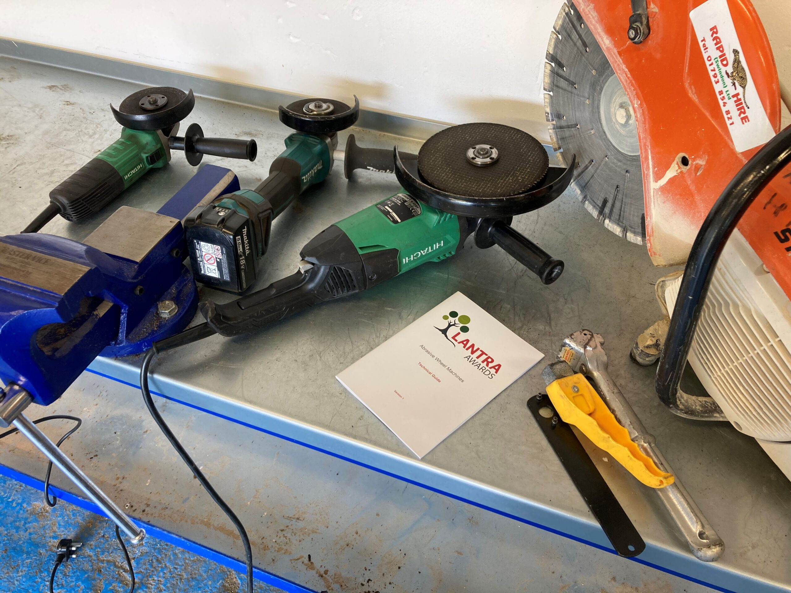 LANTRA Awards Abrasive Wheels Course