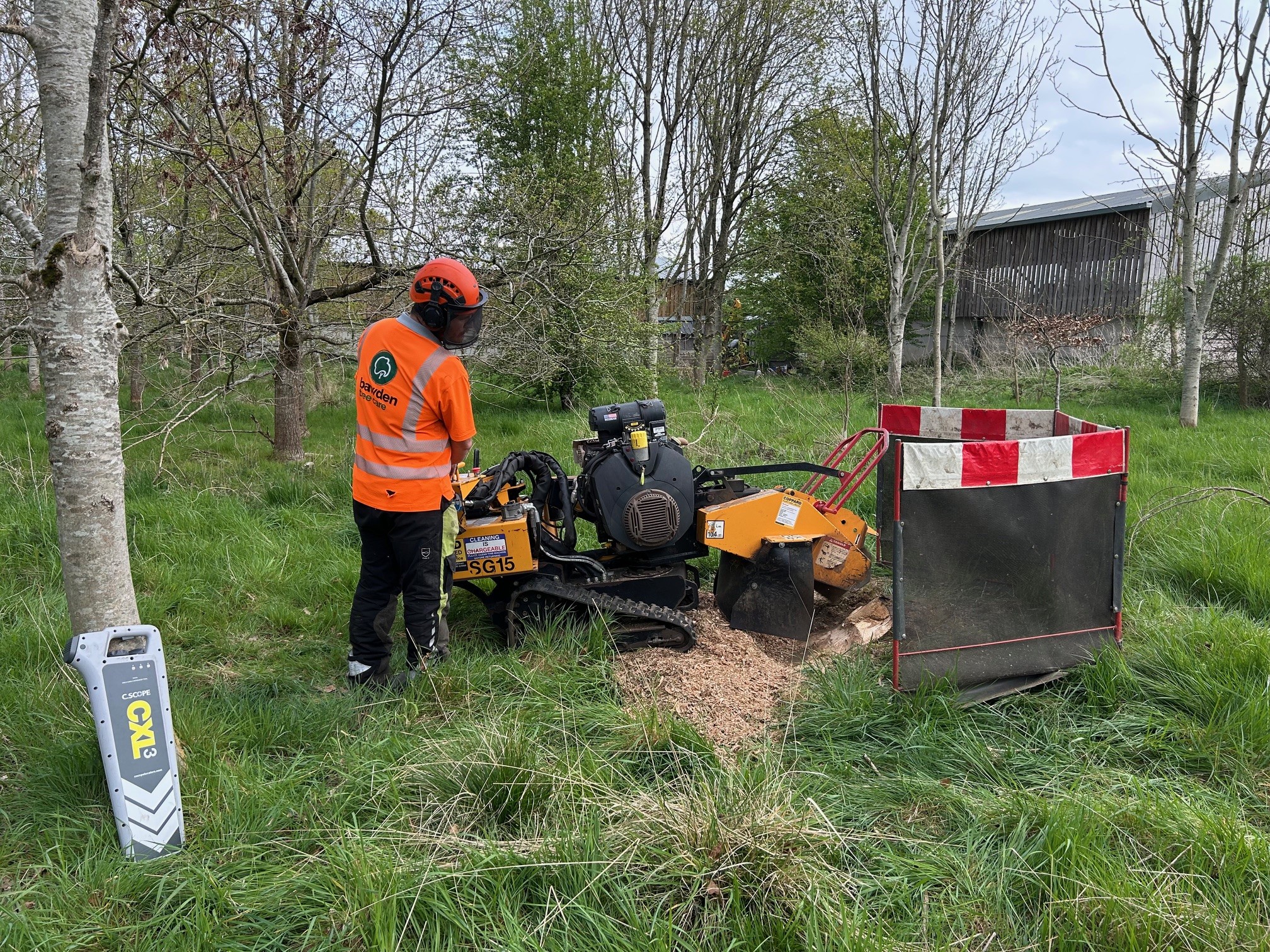 LANTRA Awards Stumpgrinders Course