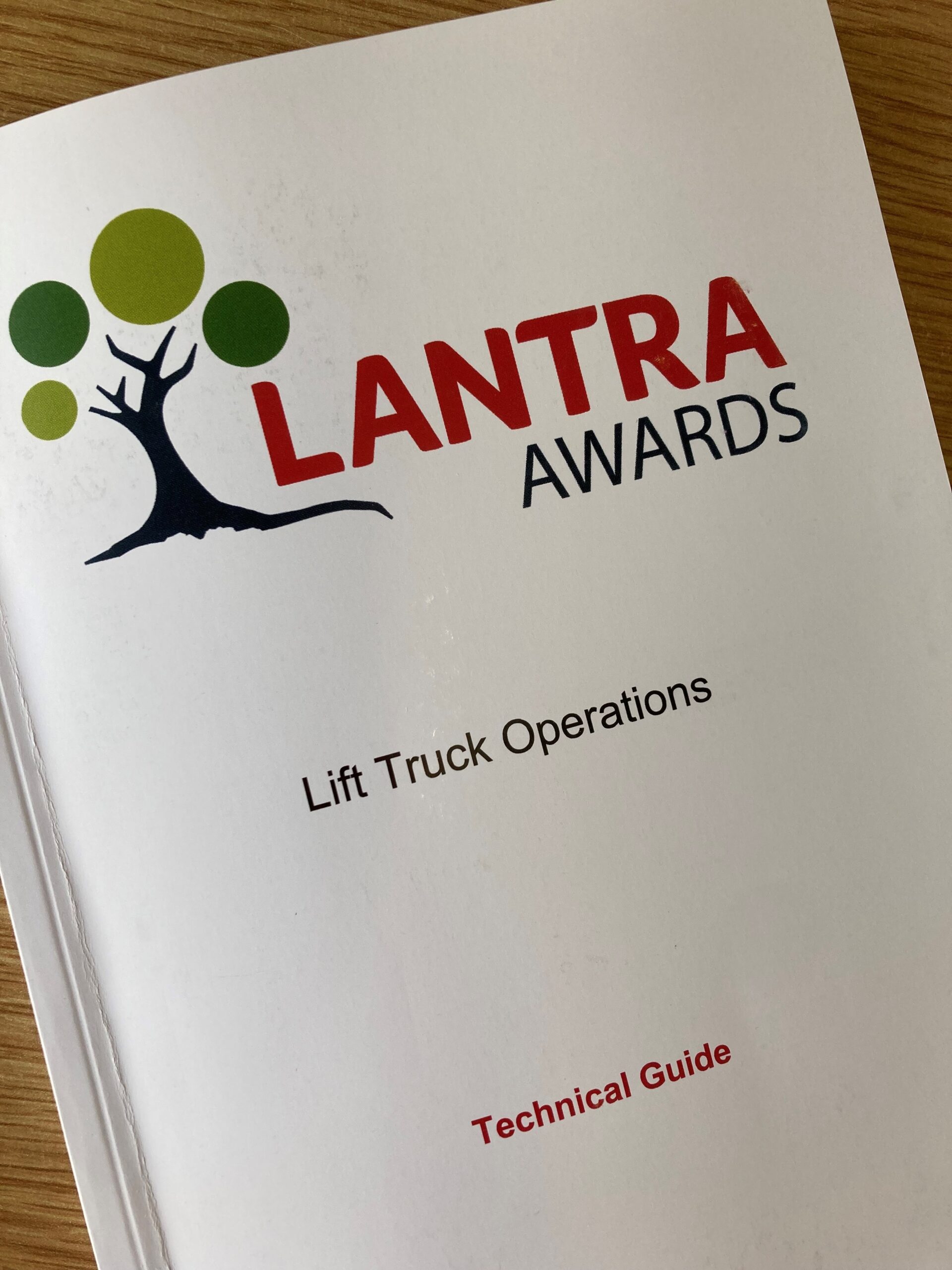 LANTRA Awards Counterbalance Forklift Trucks Course