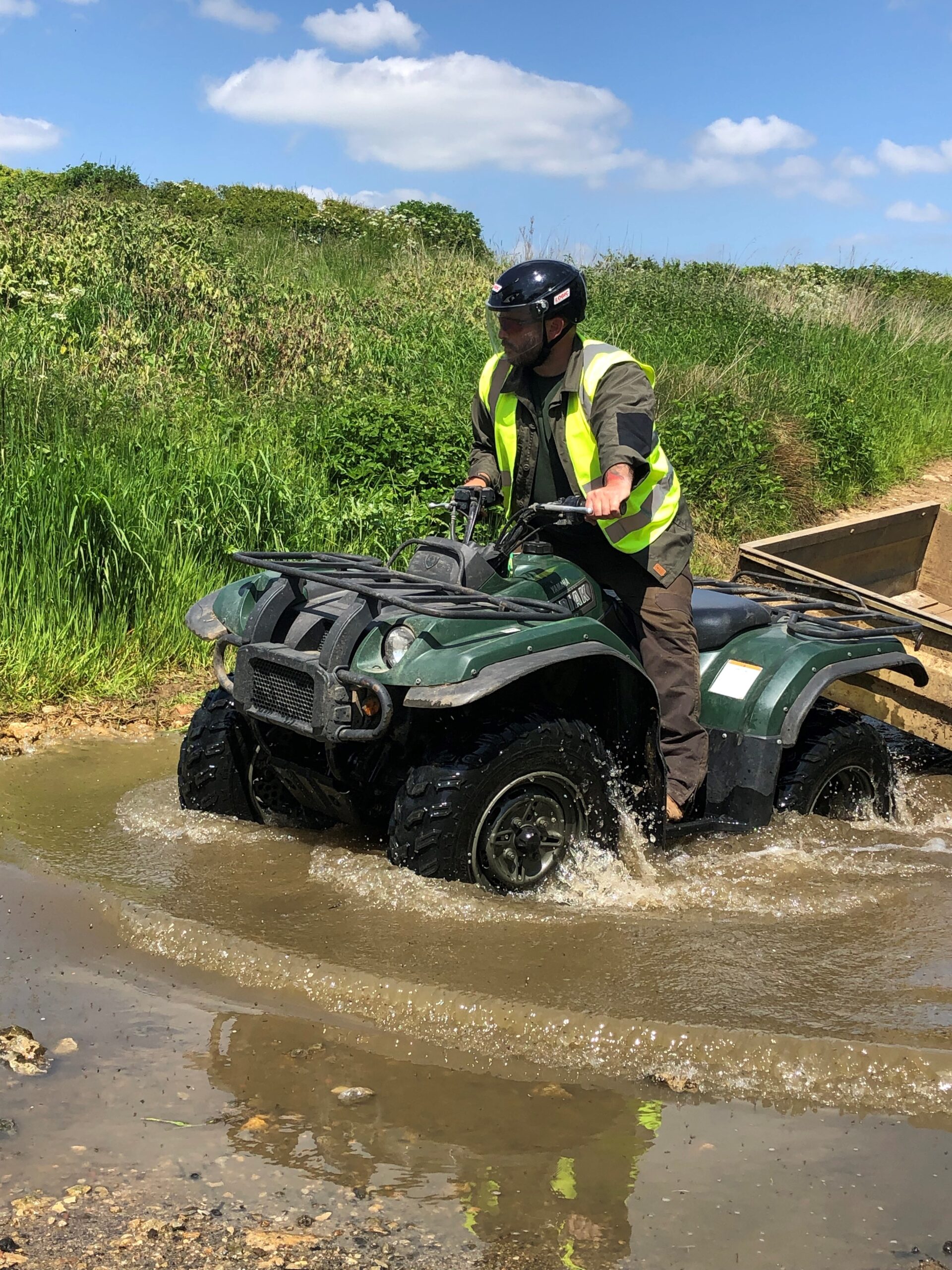 LANTRA Awards All Terrain Vehicles (ATV) Sit Astride Course (Quad bike)