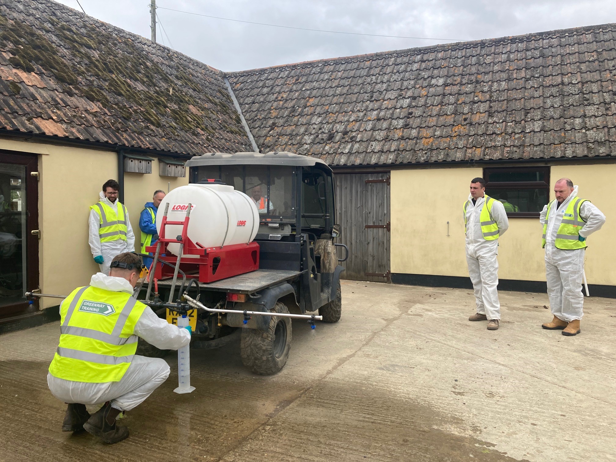 LANTRA Level 2 Safe Use of Pesticides and Vehicle Mounted Boom Sprayers Training and Qualification [PA1&PA2]