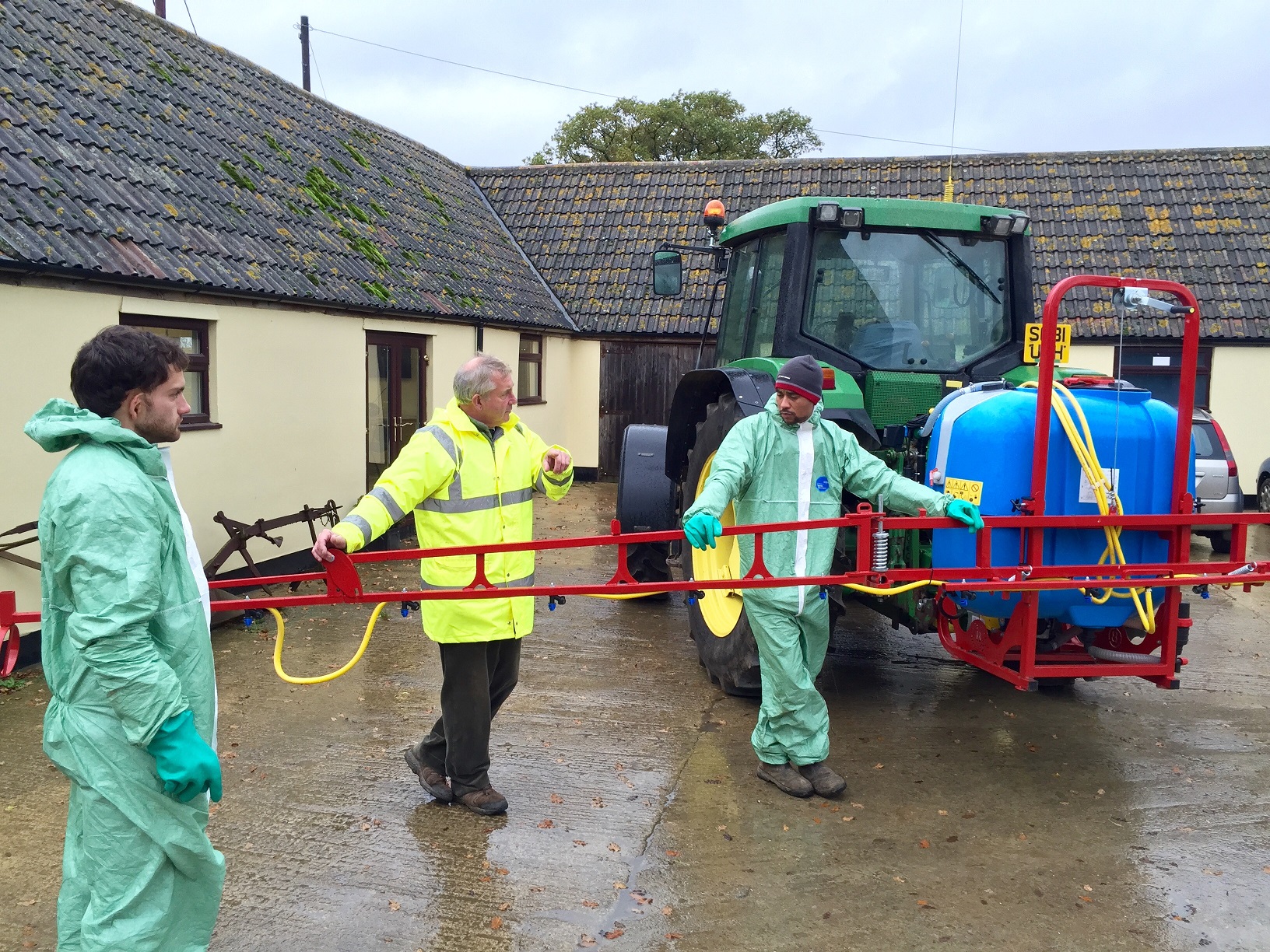 LANTRA Level 2 Safe Use of Pesticides and Vehicle Mounted Boom Sprayers Training and Qualification [PA1&PA2]