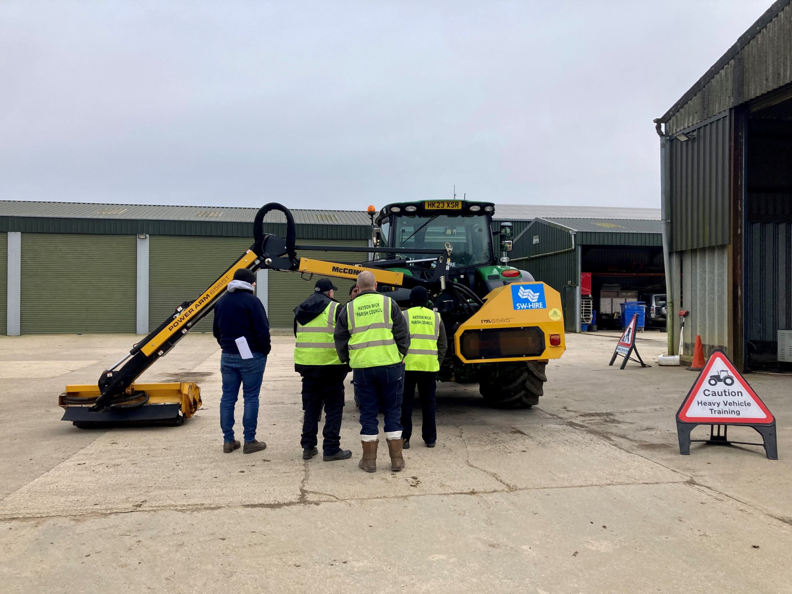 LANTRA Awards Arm Mounted Cutting Equipment Course