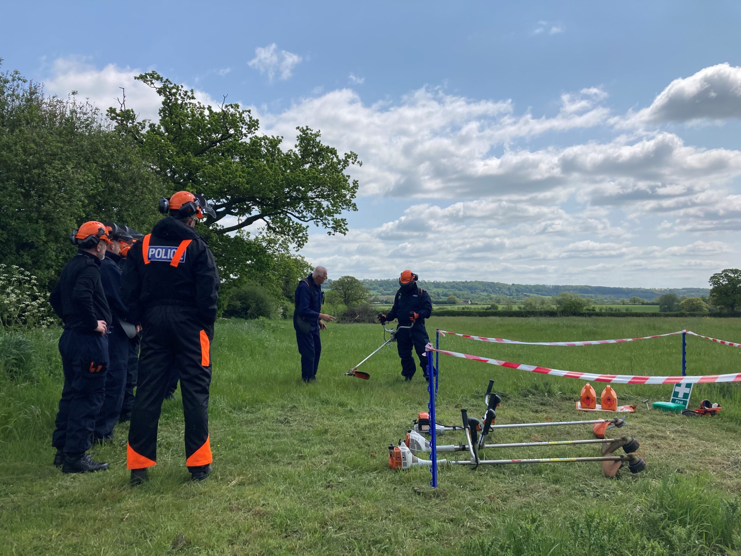 LANTRA Awards Brushcutters & Trimmers Course