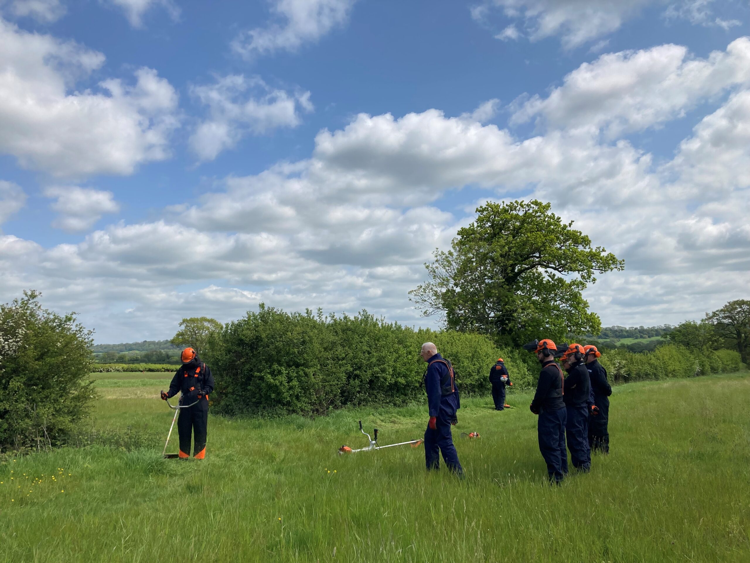 LANTRA Awards Brushcutters & Trimmers Course