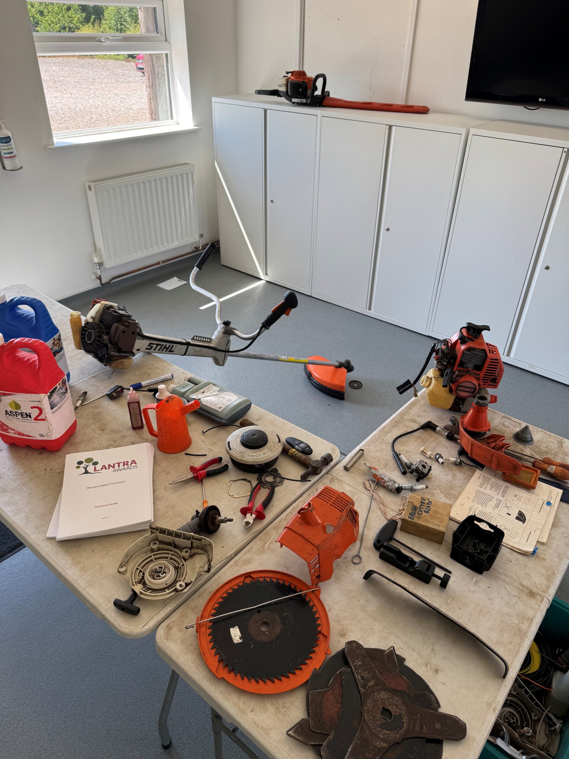 LANTRA Awards Brushcutters & Trimmers Course